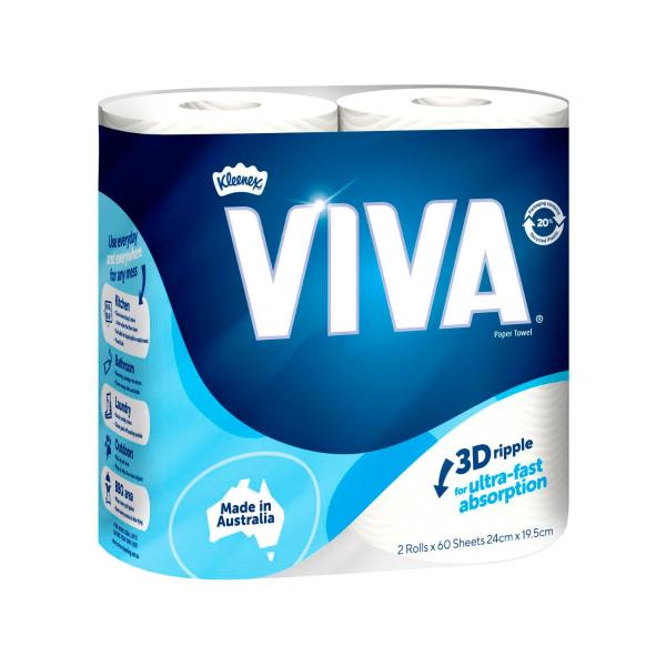 Viva Paper Towel White 2 pack product image