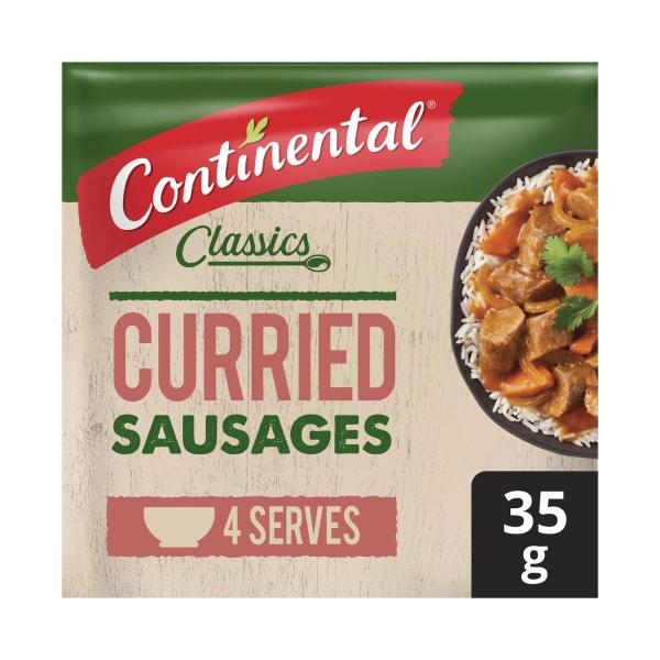 Curried Sausages Recipe Base Serves 4