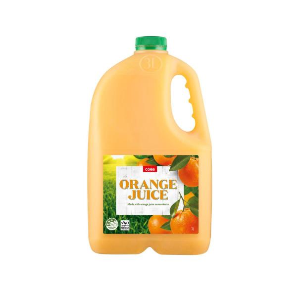 Coles Dairy Orange Juice 3L product image