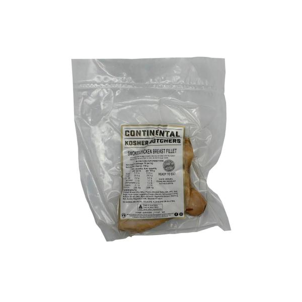 Continental Kosher Butchers Chicken Breast Fillet Smoked approx. 500g Pack product image