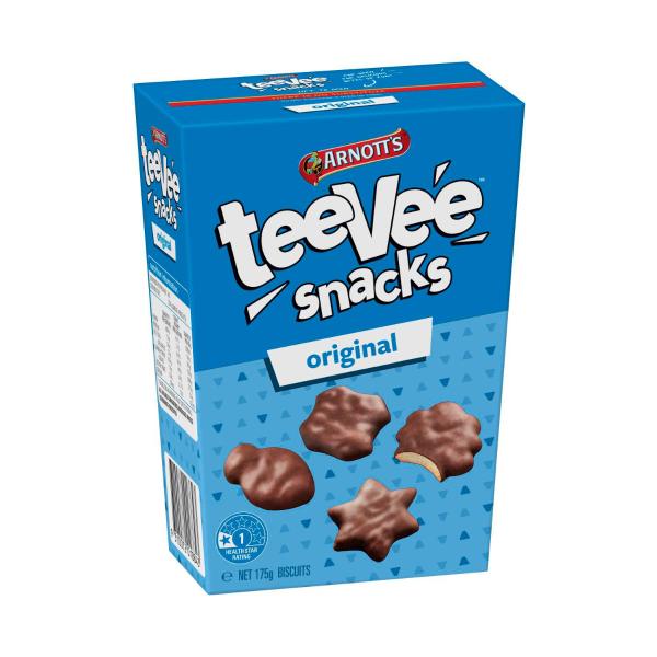 Arnott's Teevee Snacks Biscuits Original 175g product image
