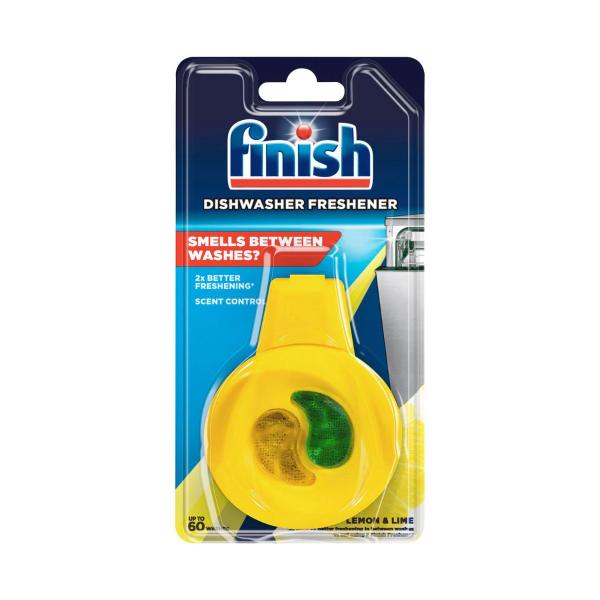 Finish 2 In 1 Lemon & Lime Dishwasher Freshener 1 pack product image
