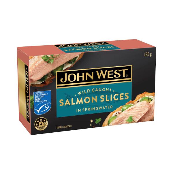 Salmon Slices Springwater