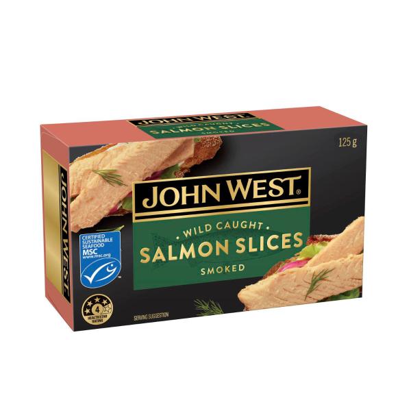 Wild Caught Skinless & Boneless Smoked Salmon Slices