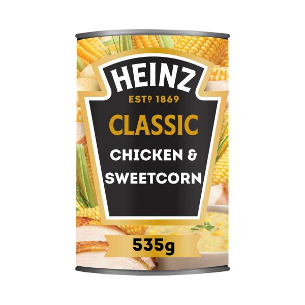 Heinz Classic Chicken & Sweet Corn Soup Can 535g