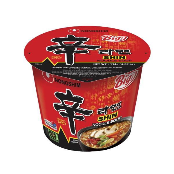Nongshim Shin Noodle Soup Big Bowl | 114g – Coles