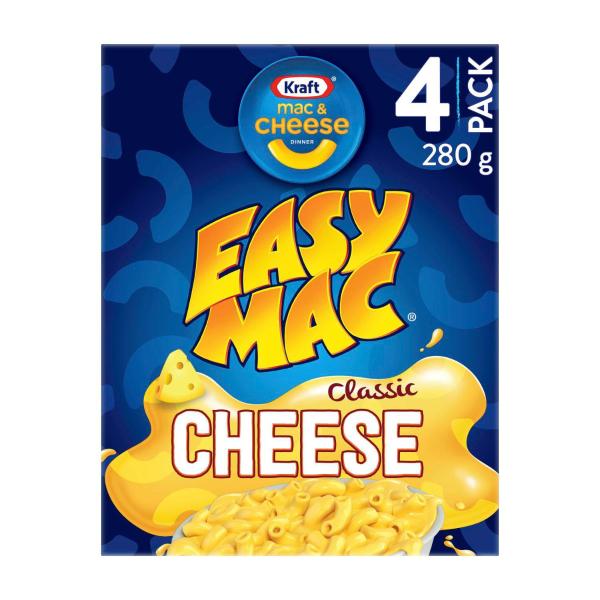 Kraft Easy Mac And Cheese Original Cheese Pasta Macaroni Noodles 280g