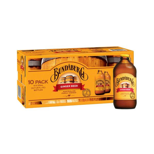 Bundaberg Ginger Beer 10X375mL 10 pack product image