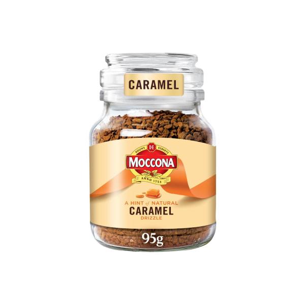 Moccona Caramel Flavor Infused Instant Coffee 95g product image