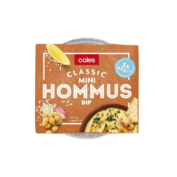 Dip Mini Hommus Pots 3x60g