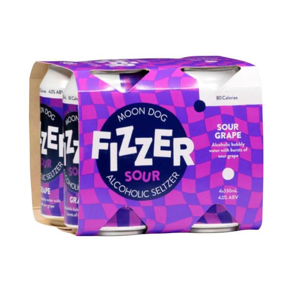 Fizzer Sour Grape Can 330ml