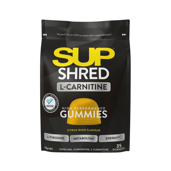 Shred L-carnitine High Performance Gummies Citrus Rush