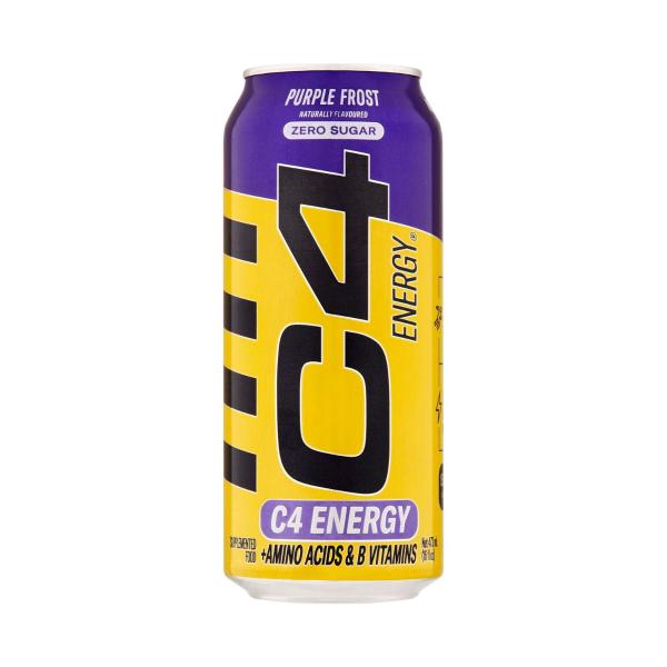 C4 Energy Drink Purple Frost 473mL
